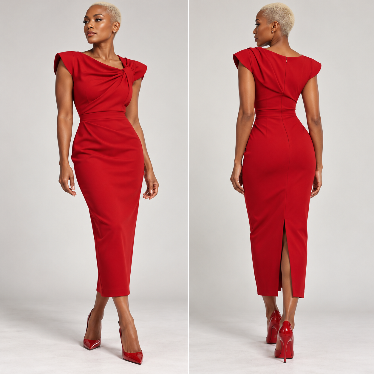 LBP CUSTOM RED DRESS